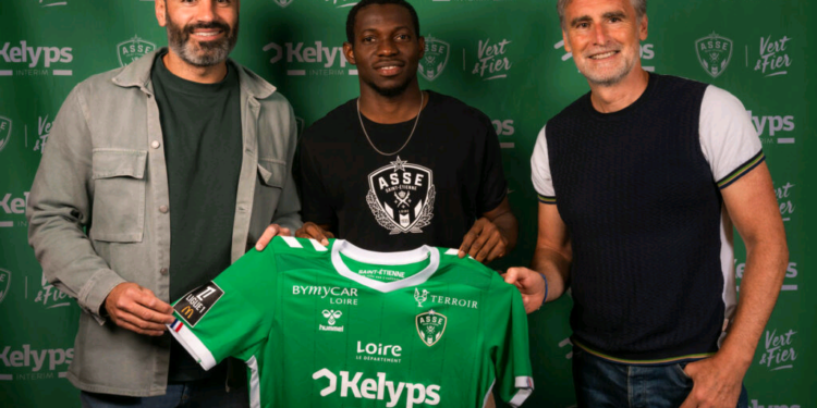 OFFICIAL: Former WAFA star Augustine Boakye joins St. Étienne in France