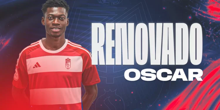Spanish club Granada offers Ghanaian youngster Oscar Naasei contract extension