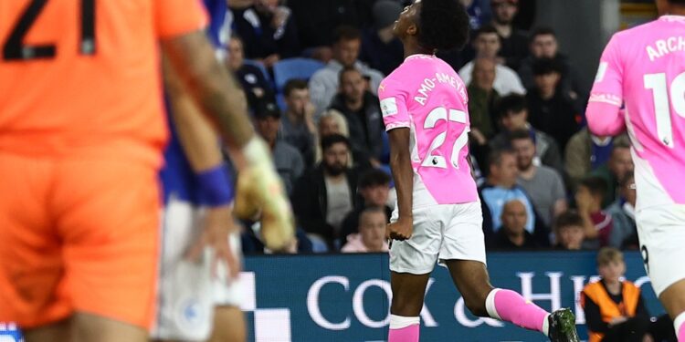 Ghanaian young attacker Samuel Amo-Ameyaw on target for Southampton at Cardiff