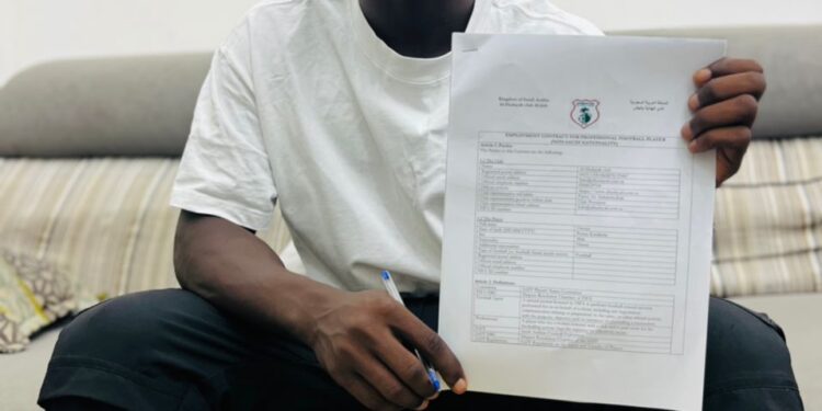 Former Gold Stars striker Prince Kwabena Owusu joins Saudi Arabian Club Al-Alhadayah SC