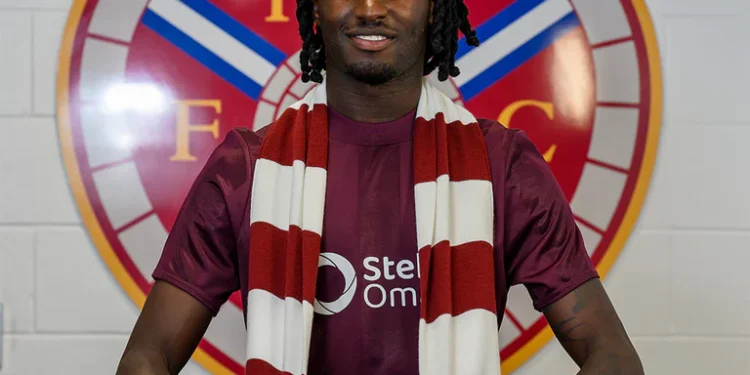 “In Malachi Boateng, we’ve got a strong, athletic, ball-winning and ball-playing midfielder” – Heart of Midlothian coach Steven Naismith