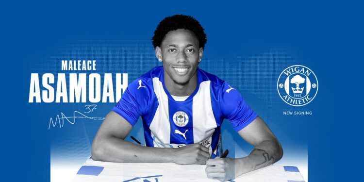 Breaking News: Wigan Athletic announce deadline-day signing of Ghanaian forward Maleace Asamoah