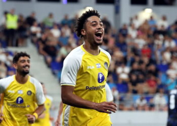 Ghanaian promising defender Tyrese Asante scores to help Maccabi Tel Aviv reach Europa League group stage