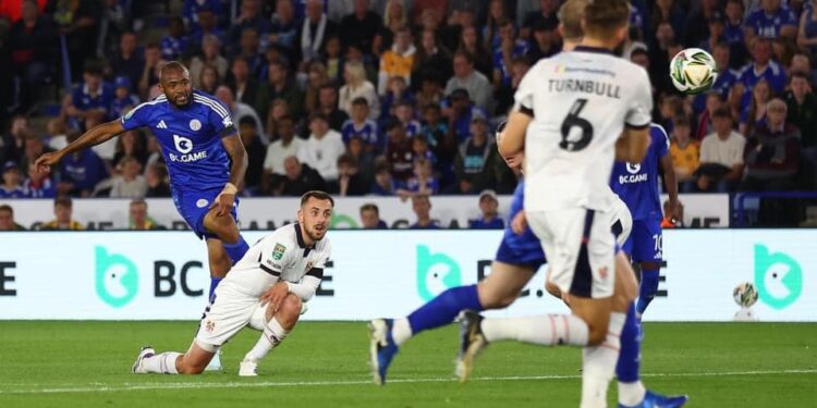 Jordan Ayew scores, provides assist as Leicester City whip Tranmere in Qarabao Cup