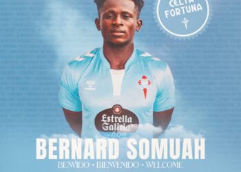 OFFICIAL: Asante Kotoko winger Bernard Somuah joins La Liga side Celta Vigo on a season-long loan