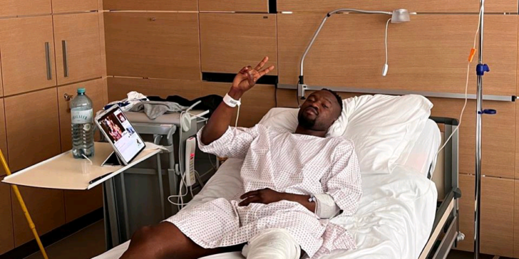 Bernard Tekpetey undergoes successful surgery in Austria after Champions League injury