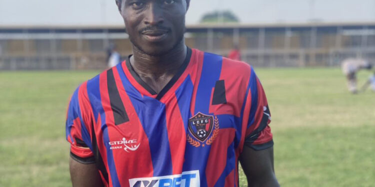 Hearts of Oak on the verge of signing former Legon Cities striker Kwabena Boateng