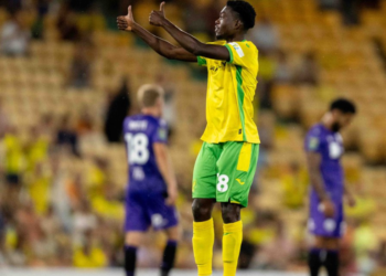 Ghana midfielder Forson Amankwah feels “really excited” after making full Norwich debut in win against Stevenage