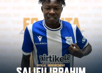 FC Drita announce signing of former Hearts of Oak midfielder Ibrahim Salifu