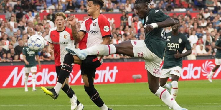 Ghanaian defender Mohammed Salisu scores as Monaco beat Feyenoord