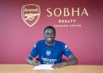Ghanaian youngster Charles Sagoe Jr signs long-term deal with Arsenal