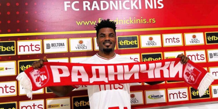 Serbian side Radnički Niš confirm signing of Ghanaian winger Tanko Ibrahim