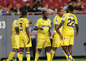 Crystal Palace boss Oliver Glasner pleased with Jeffrey Schlupp’s form ahead of new season