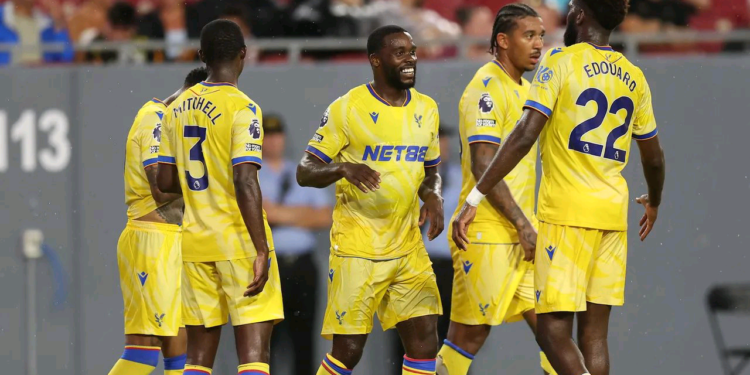 Crystal Palace boss Oliver Glasner pleased with Jeffrey Schlupp’s form ahead of new season