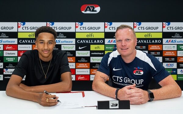 Ghanaian teen sensation Jahmael Ampofo signs first professional contract with AZ Alkmaar