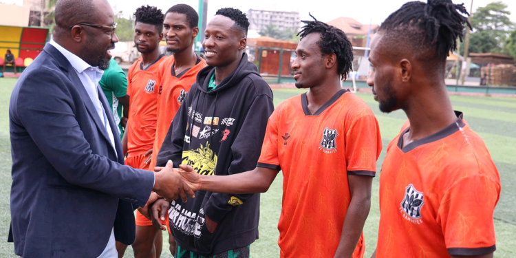 CAF Champions League: Kurt Okraku visits FC Samartex before Victoria United match