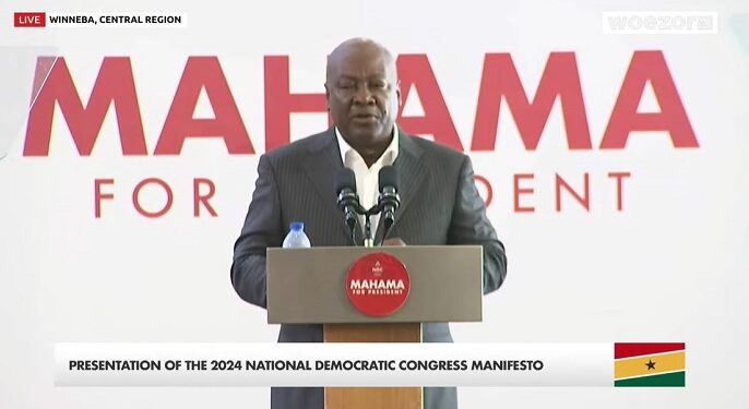 Mahama- We will offer scholarships to promising talents and support retired sportsmen