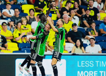 WATCH! Osman Bukari’s maiden MLS goal in Austin FC’s victory over Nashville SC
