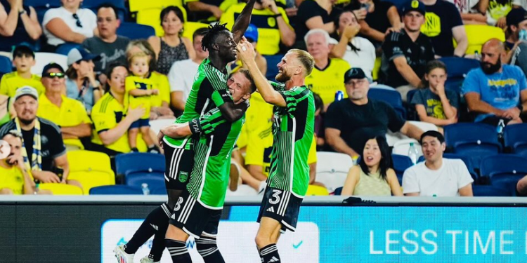 WATCH! Osman Bukari’s maiden MLS goal in Austin FC’s victory over Nashville SC