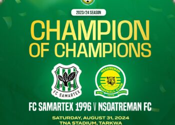 Champion of Champions: FC Samartex to face Nsoatreman FC in Tarkwa