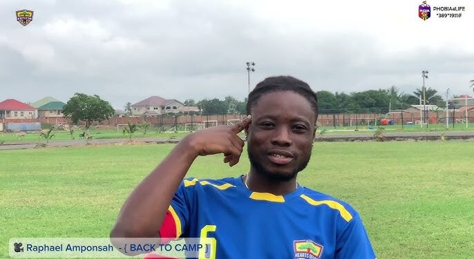 “Every player in Ghana aspires to play for Hearts of Oak” – Raphael Amponsah