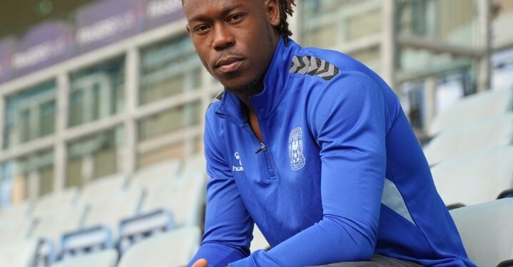 Ghanaian forward Brandon Thomas-Asante brimming in confidence after joining Coventry City from West Bromich Albion