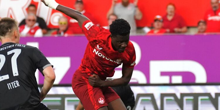 Ghanaian attacker Ragnar Ache scores to rescue Kaiserslautern from defeat to Greuther Fürth