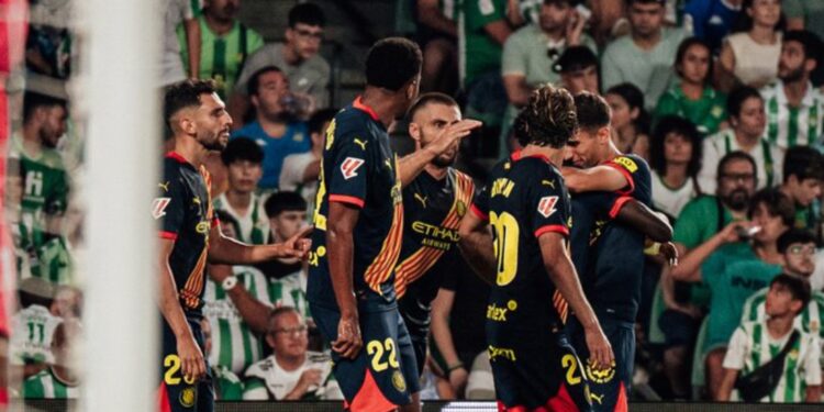 Ghanaian young forward Gabriel Misehouy announces his presence in La Liga in style as he scores to rescue Girona from defeat in Betis