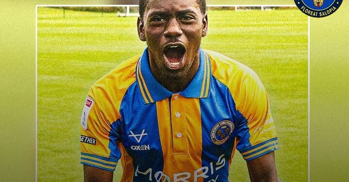 Shrewsbury Town  manager Paul Hurst happy with the signing of Ghanaian forward Charles Sagoe Jr