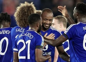 Jordan Ayew scores, provides assist as Leicester City whip Tranmere in Qarabao Cup