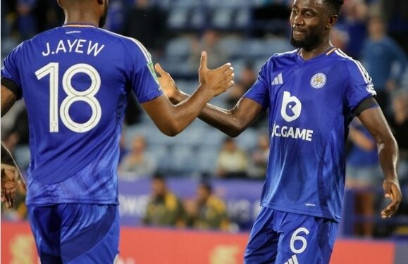 Leicester City forward Jordan Ayew named MoTM in Qarabao victory