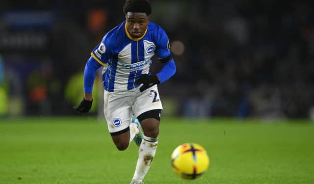 Ghanaian defender Tariq Lamptey out of Everton clash due to injury