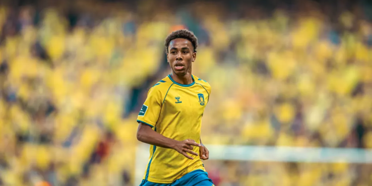 Ghanaian talent Noah Nartey signs contract extension with Brøndby IF