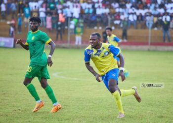 Former ES Setif forward Daniel Lomotey’s Young Apostles debut ends in defeat