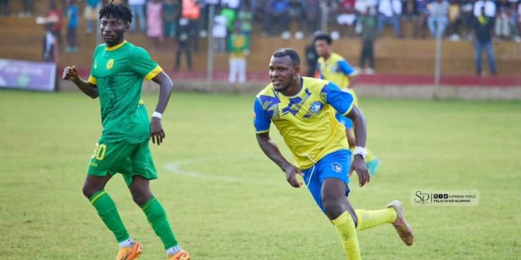 Former ES Setif forward Daniel Lomotey’s Young Apostles debut ends in defeat