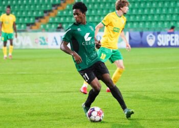 Video: Watch former Kotoko forward Isaac Oppong’s superlative hat-trick for Spartanii Sportul