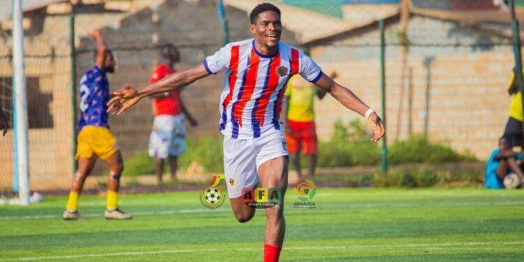 Ishmael Amoah: The first player to score against Vision FC