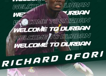 OFFICIAL: South African side AmaZulu sign Ghana goalie Richard Ofori