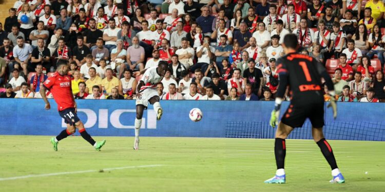 VIDEO: Watch Ghana defender Abdul Mumin’s stunning goal in Rayo Vallecano win against Osasuna