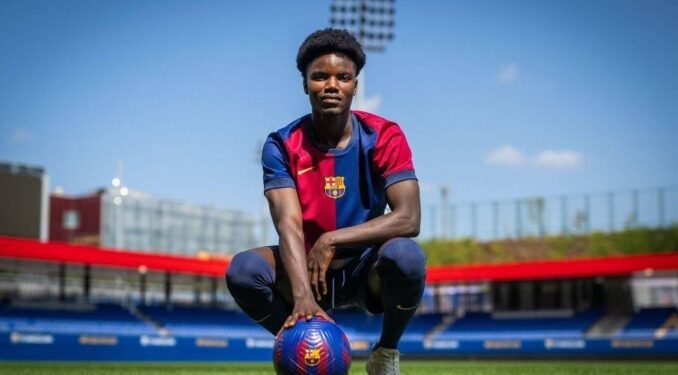 “The aim is to play in the Barcelona first team” – Ghanaian defender David Oduro