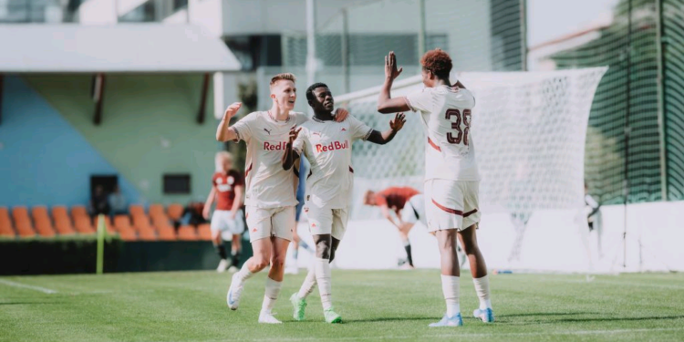 Ghanaian teen Edmund Baidoo nets first Salzburg goal in win over Wiener Viktoria