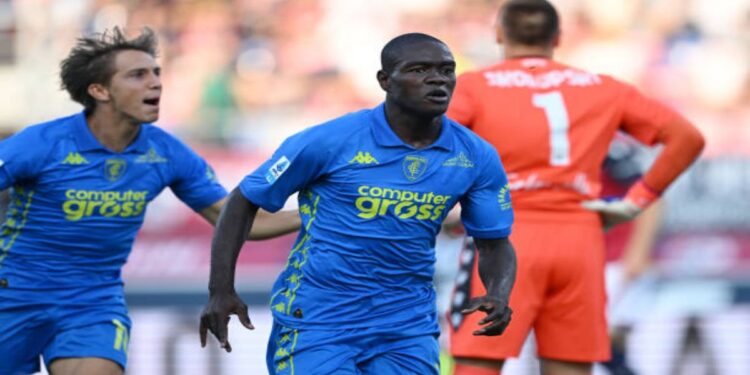 Emmanuel Gyasi scores to secure crucial draw for Empoli against Bologna