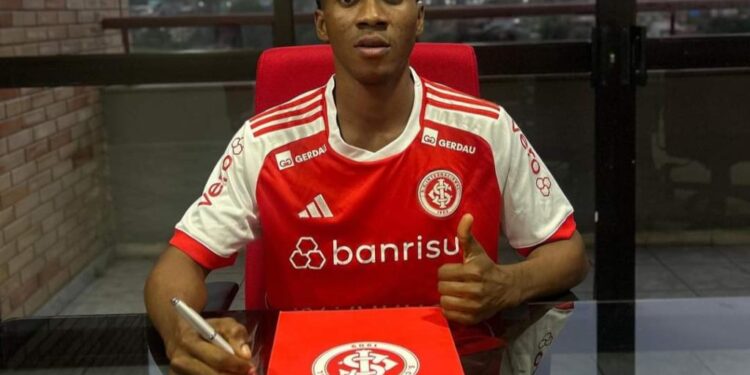 Brazilian side SC Internacional sign Ghanaian talent Benjamin Arhin on loan from Dansoman Wise XI