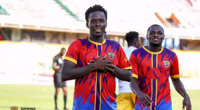 Hearts forward Hamza Issah in buoyant mood ahead of Nations FC game