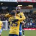Ghanaian midfielder Hiram Boateng scores in Mansfield Town’s draw with Stockport County in League One