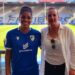 Black Queens coach Nora Hauptle scouts German-born Ghanaian winger Josephine Bonsu in Bundesliga
