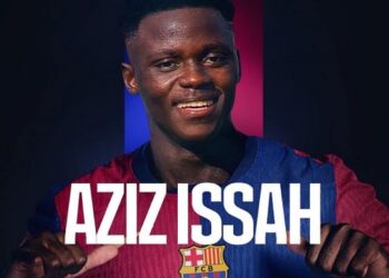 OFFICIAL: Barcelona Atlètic announce Abdul Aziz Issah on loan from Dreams FC