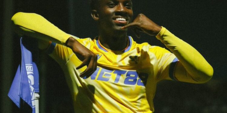 “The line is now open” – Eddie Nketiah reacts after scoring debut goal for Crystal Palace