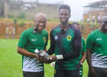 Kotoko coach Prosper Ogum discusses goalkeeper competition after Mohammed Camara’s stellar display against Karela Utd