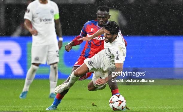 UEFA Europa League: Prince Adu Kwabena scores crucial goal in Viktoria Plzen’s draw with  Eintracht Frankfurt
